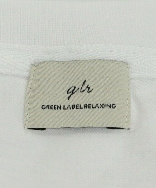 green label relaxing / グリーンレーベル リラクシング カットソー | ロゴ Tシャツ | 詳細13