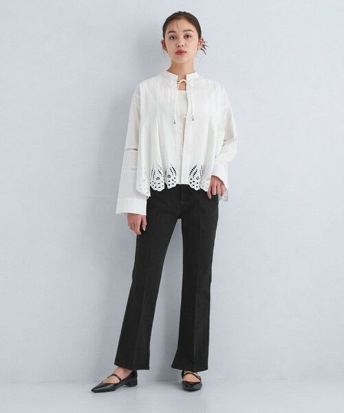 green label relaxing / グリーンレーベル リラクシング デニムパンツ | ［ size SHORT / TALLあり ］レディ デニム パンツ | 詳細4