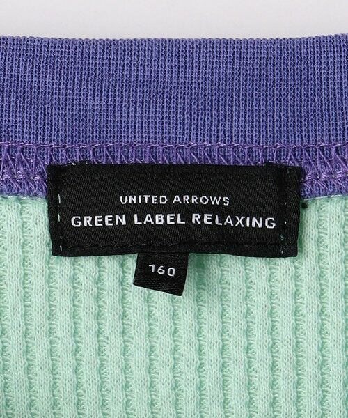 green label relaxing / グリーンレーベル リラクシング カットソー | TJ ドライワッフル ビッグ プルオーバー 140cm-160cm - 撥水速乾 - | 詳細13