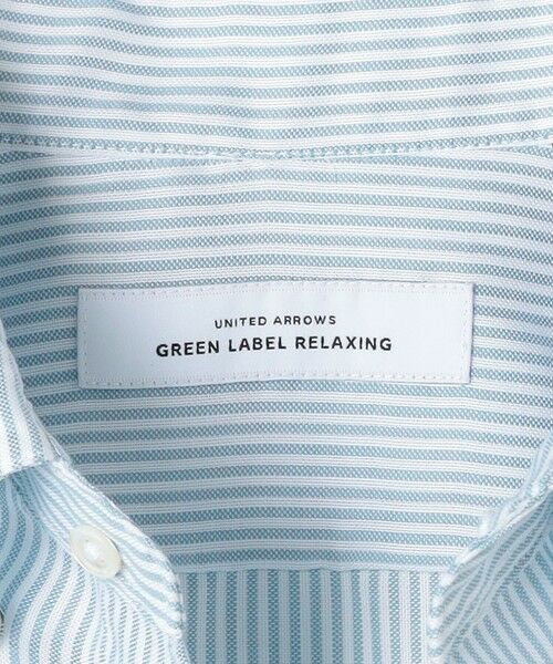 green label relaxing / グリーンレーベル リラクシング シャツ・ブラウス | エブリット オックスフォード ロンドンストライプ スナップ ボタンダウン ドレスシャツ -イージーアイロン- | 詳細20