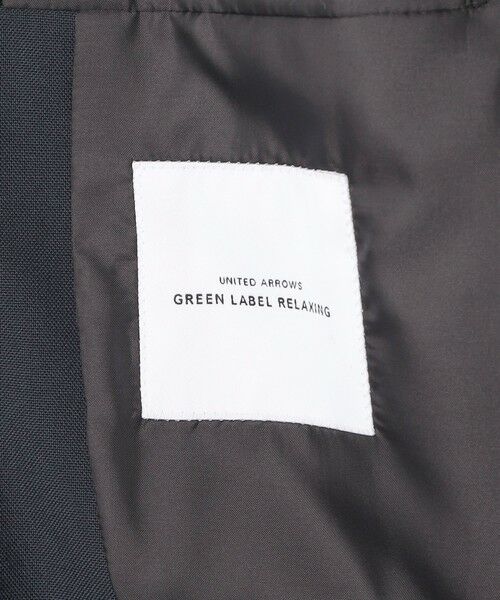 green label relaxing / グリーンレーベル リラクシング テーラードジャケット | TW トロピカル 無地 ネイビー 3B ブレザー ジャケット -防シワ- | 詳細16