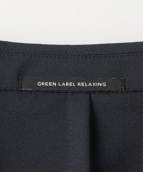 green label relaxing / グリーンレーベル リラクシング テーラードジャケット | TW トロピカル 無地 ネイビー 3B ブレザー ジャケット -防シワ- | 詳細18