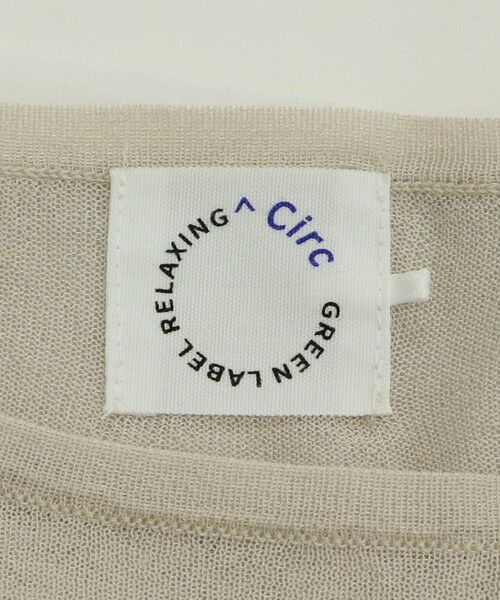 green label relaxing / グリーンレーベル リラクシング ニット・セーター | Circ ワイド ボートネック プルオーバー ニット | 詳細4