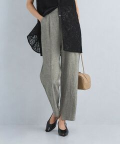 ［size SHORT/TALLあり］BREEZE LINEN ブリーズリネン テーパード パンツ