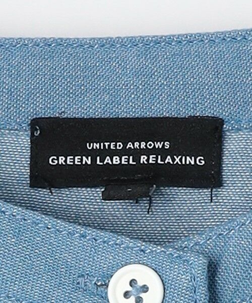 green label relaxing / グリーンレーベル リラクシング シャツ・ブラウス | TJ デニム オーバー フリルシャツ 100cm-130cm | 詳細7