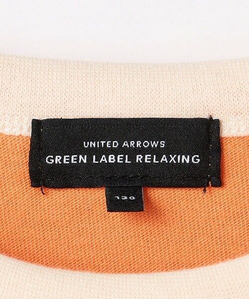 green label relaxing / グリーンレーベル リラクシング カットソー | TJ 天竺 リンガー Tシャツ 100cm-130cm | 詳細13