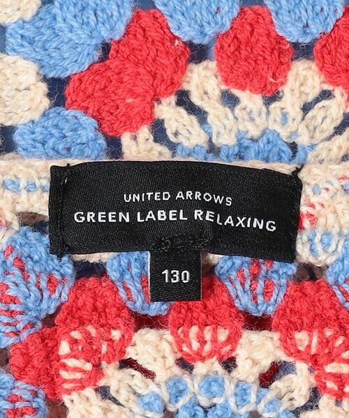 green label relaxing / グリーンレーベル リラクシング ロング・マキシ丈ワンピース | カギバリテイスト ベスト＋ワンピース 100cm-130cm | 詳細13