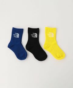 ＜THE NORTH FACE＞ジャカード ロゴ 3P クルー ソックス（キッズ）16cm-21cm