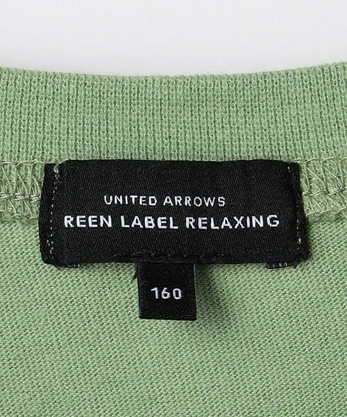green label relaxing / グリーンレーベル リラクシング カットソー | 【WEB限定】天竺 切り替え Tシャツ 140cm-160cm | 詳細21