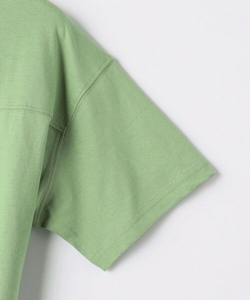 green label relaxing / グリーンレーベル リラクシング カットソー | 【WEB限定】天竺 切り替え Tシャツ 140cm-160cm | 詳細19