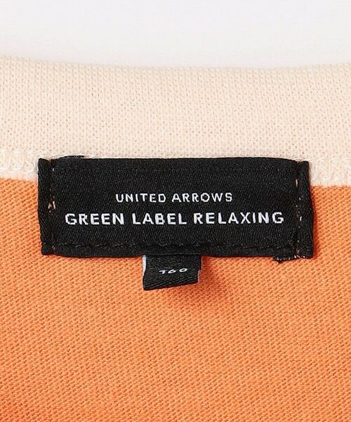 green label relaxing / グリーンレーベル リラクシング カットソー | TJ 天竺 リンガー Tシャツ 140cm-160cm | 詳細15