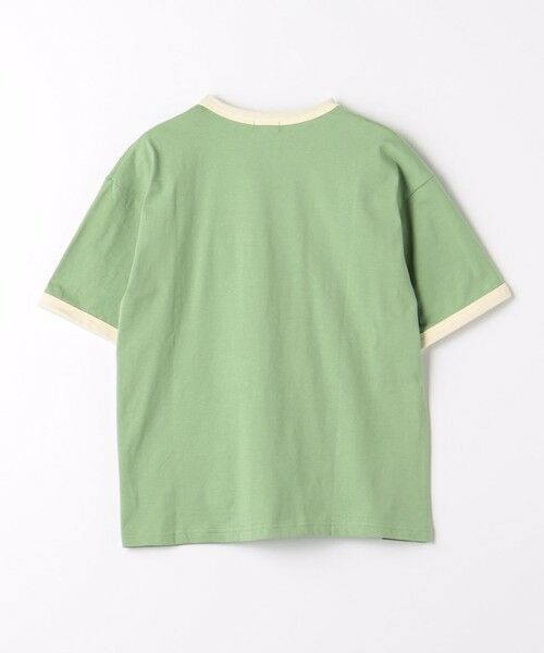 green label relaxing / グリーンレーベル リラクシング カットソー | TJ 天竺 リンガー Tシャツ 140cm-160cm | 詳細17