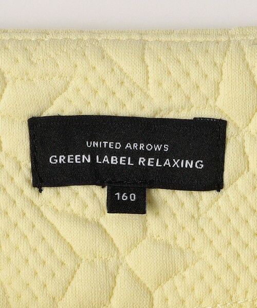 green label relaxing / グリーンレーベル リラクシング パーカー | 幾何学 キルトジャカード カーディガン 140cm-160cm | 詳細7