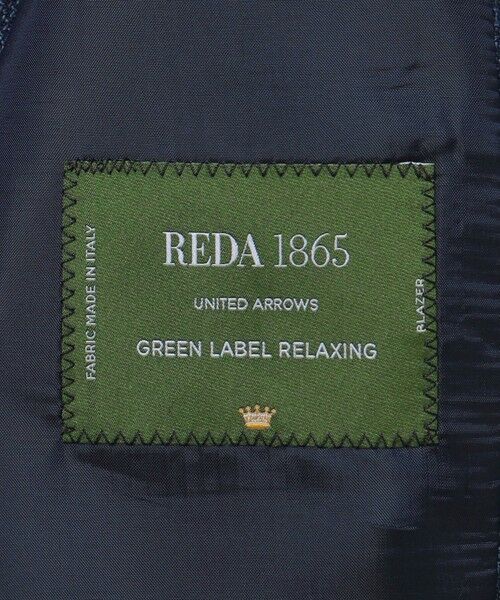green label relaxing / グリーンレーベル リラクシング テーラードジャケット | REDA MESH 無地 2B RG ジャケット | 詳細13