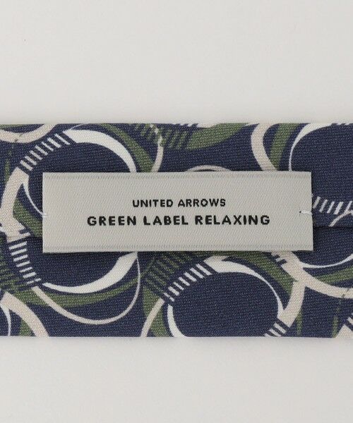 green label relaxing / グリーンレーベル リラクシング ネクタイ | GLR 8.0cm ジオメトリック ITALY ネクタイ | 詳細6