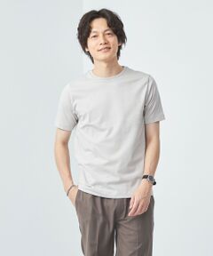 スパニッシュピマ ミックス クルーネック Tシャツ