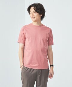 スパニッシュピマ ミックス クルーネック Tシャツ