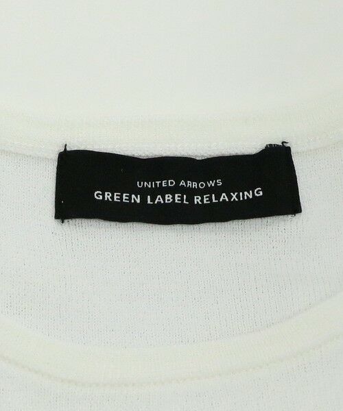green label relaxing / グリーンレーベル リラクシング ニット・セーター | シアー ドッキング スリーブ プルオーバー ニット | 詳細10