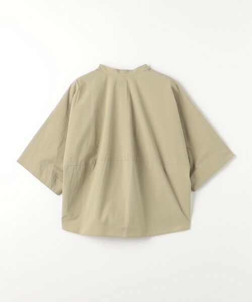 ワッシャー ドルマンスリーブ シャツ （シャツ・ブラウス）｜green 