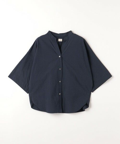 ワッシャー ドルマンスリーブ シャツ （シャツ・ブラウス）｜green  