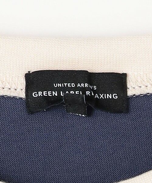 green label relaxing / グリーンレーベル リラクシング カットソー | TJ ボーダー ポケット Tシャツ 100cm-130cm | 詳細12