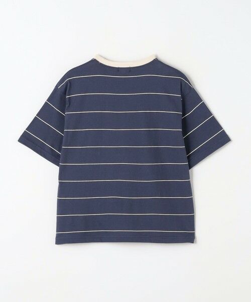 green label relaxing / グリーンレーベル リラクシング カットソー | TJ ボーダー ポケット Tシャツ 100cm-130cm | 詳細7