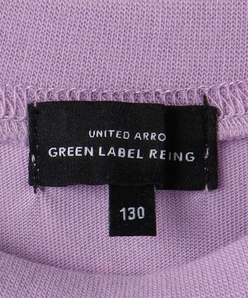 green label relaxing / グリーンレーベル リラクシング カットソー | フラワー レースTシャツ 100cm-130cm | 詳細12