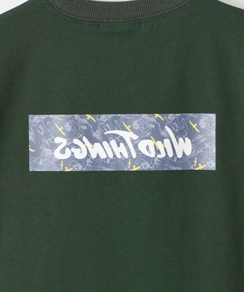 green label relaxing / グリーンレーベル リラクシング カットソー | 【別注】＜WILD THINGS＞ボックスロゴ Tシャツ 110-130cm | 詳細24