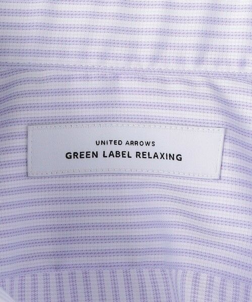 green label relaxing / グリーンレーベル リラクシング シャツ・ブラウス | A+ COOL オックスストライプ スリムカッタウェイ ドレスシャツ -イージーアイロン・接触冷感- | 詳細20