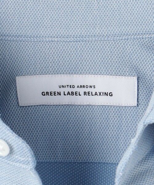 green label relaxing / グリーンレーベル リラクシング シャツ・ブラウス | A+ COOL TCハニカム スリム ボタンダウン ドレスシャツ -イージーアイロン・接触冷感- | 詳細22