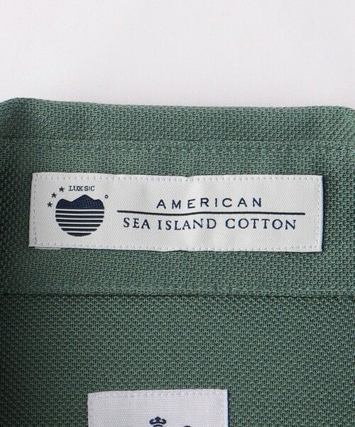 green label relaxing / グリーンレーベル リラクシング ポロシャツ | ＜GIM＞24s アメリカン シーアイランド コットン ポロシャツ -吸水速乾- | 詳細16