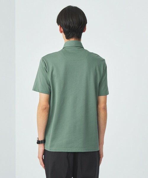 green label relaxing / グリーンレーベル リラクシング ポロシャツ | ＜GIM＞24s アメリカン シーアイランド コットン ポロシャツ -吸水速乾- | 詳細9