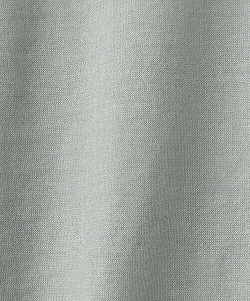green label relaxing / グリーンレーベル リラクシング ニット・セーター | ラミー ナイロン クルーネック Tシャツ 半袖ニット -ウォッシャブル- | 詳細19