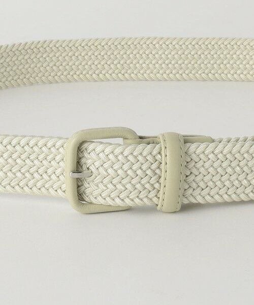 green label relaxing / グリーンレーベル リラクシング ベルト・サスペンダー | レザー バックル ゴムメッシュ ベルト | 詳細3
