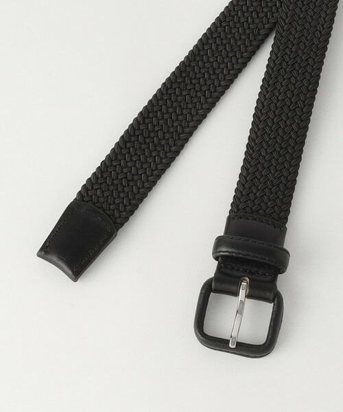 green label relaxing / グリーンレーベル リラクシング ベルト・サスペンダー | レザー バックル ゴムメッシュ ベルト | 詳細9
