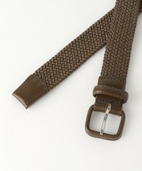 green label relaxing / グリーンレーベル リラクシング ベルト・サスペンダー | レザー バックル ゴムメッシュ ベルト | 詳細17