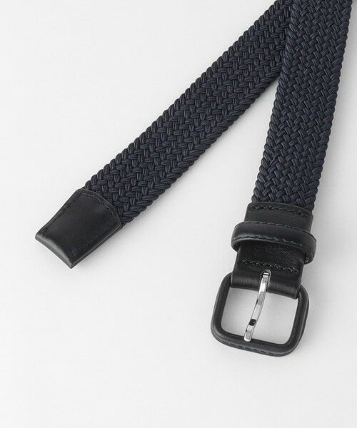 green label relaxing / グリーンレーベル リラクシング ベルト・サスペンダー | レザー バックル ゴムメッシュ ベルト | 詳細22