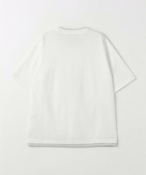 green label relaxing / グリーンレーベル リラクシング Tシャツ | クリアピケ フェイクレイヤード クルーネック Tシャツ | 詳細3