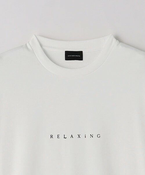 green label relaxing / グリーンレーベル リラクシング Tシャツ | RELAXiNG ポンチ クルーネック Tシャツ | 詳細4