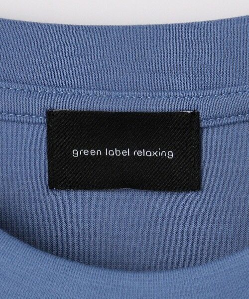 green label relaxing / グリーンレーベル リラクシング Tシャツ | RELAXiNG ポンチ クルーネック Tシャツ | 詳細29