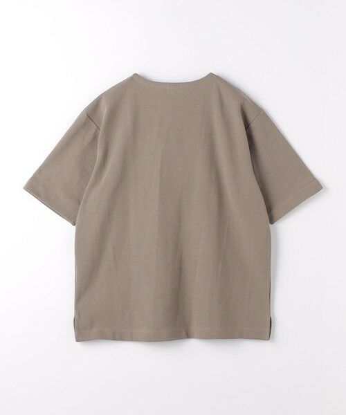 green label relaxing / グリーンレーベル リラクシング Tシャツ | SUVIN ウェーブ ノーカラー Tシャツ | 詳細13