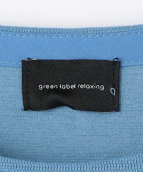 green label relaxing / グリーンレーベル リラクシング Tシャツ | SUVIN ウェーブ ノーカラー Tシャツ | 詳細27