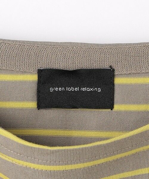 green label relaxing / グリーンレーベル リラクシング Tシャツ | SUVIN バスクボーダー Tシャツ | 詳細16