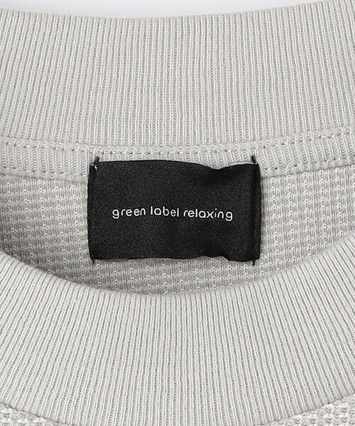 green label relaxing / グリーンレーベル リラクシング Tシャツ | GIZA ハニカム クルーネック Tシャツ | 詳細22