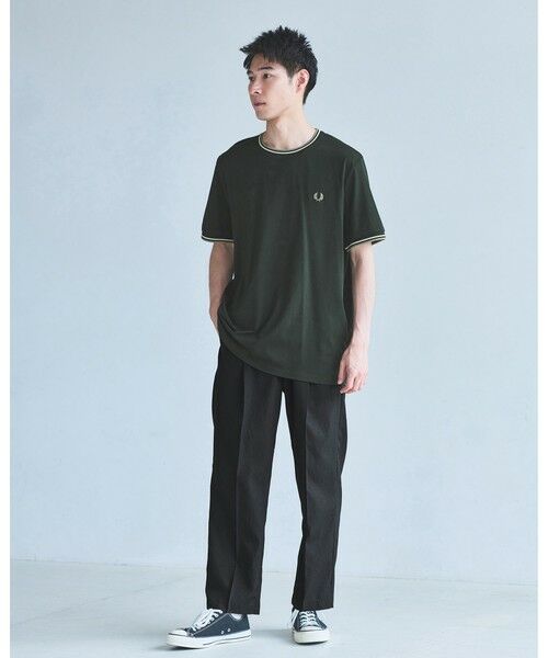 green label relaxing / グリーンレーベル リラクシング Tシャツ | ＜FRED PERRY＞ツインティップ Tシャツ | 詳細24