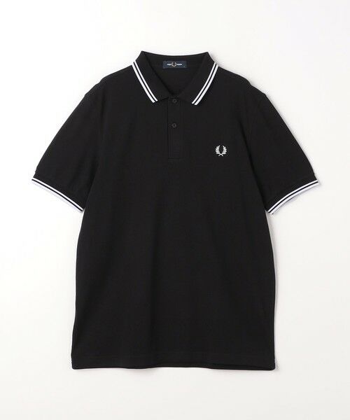 FRED PERRY＞ツインティップ ポロシャツ （ポロシャツ）｜green