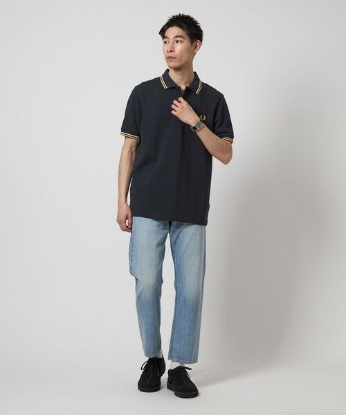FRED PERRY＞ツインティップ ポロシャツ （ポロシャツ）｜green