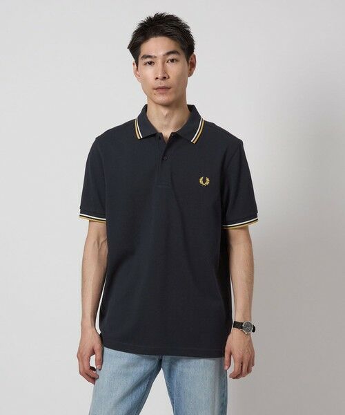 FRED PERRY＞ツインティップ ポロシャツ （ポロシャツ）｜green
