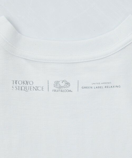 green label relaxing / グリーンレーベル リラクシング Tシャツ | 【別注】＜TOKYO SEQUENCE×FRUIT OF THE LOOM＞GLR プリントTシャツ | 詳細10