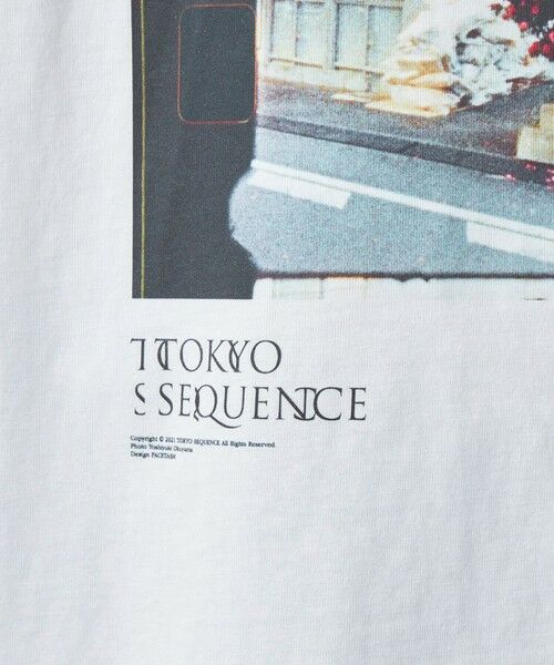 green label relaxing / グリーンレーベル リラクシング Tシャツ | 【別注】＜TOKYO SEQUENCE×FRUIT OF THE LOOM＞GLR プリントTシャツ | 詳細14